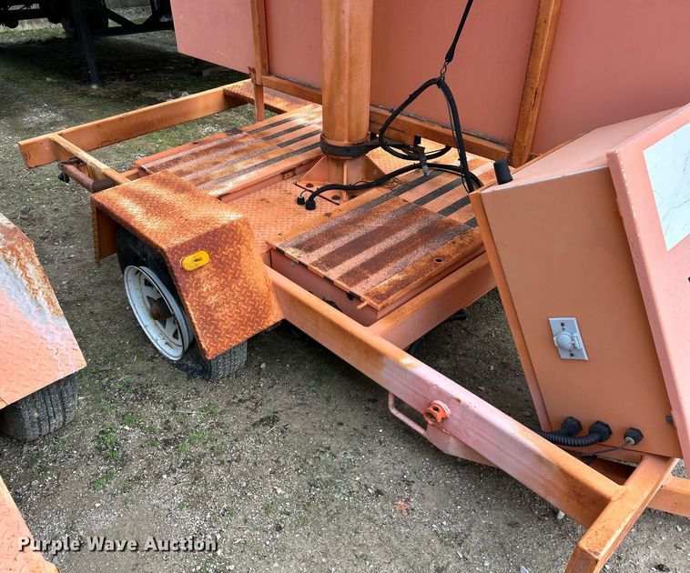 image for item EK4317 (2) Ver-Mac PCMS 1210 message board trailers