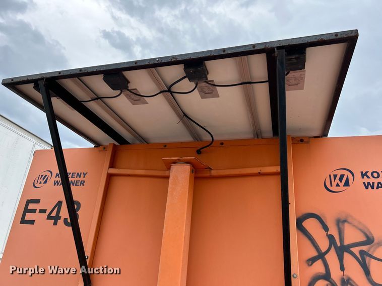 image for item EK4317 (2) Ver-Mac PCMS 1210 message board trailers