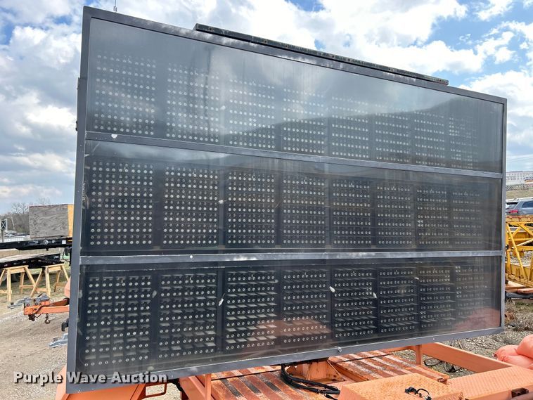 image for item EK4318 (3) Ver-Mac PCMS 1210 message board trailers