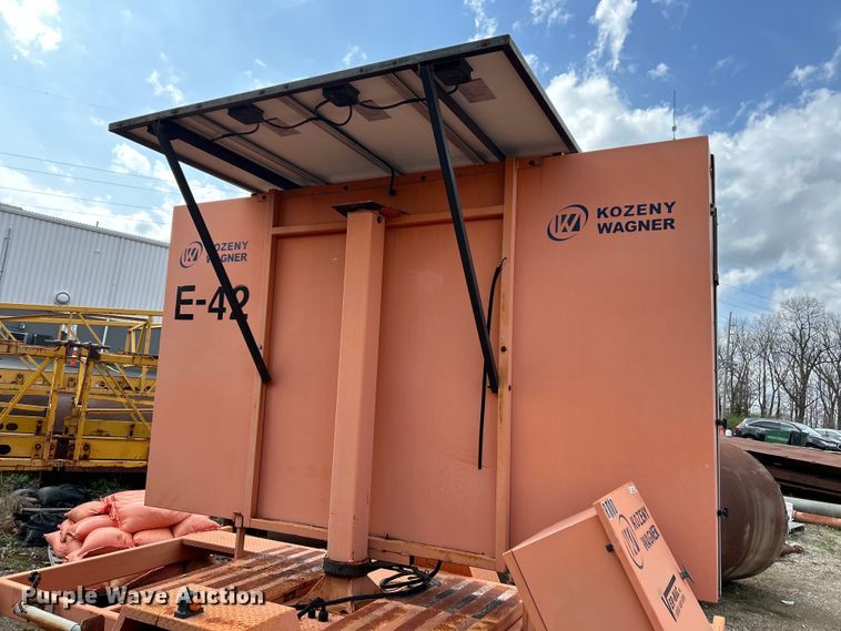 image for item EK4318 (3) Ver-Mac PCMS 1210 message board trailers