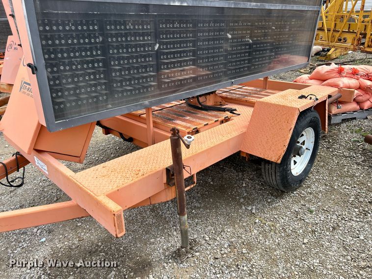 image for item EK4318 (3) Ver-Mac PCMS 1210 message board trailers