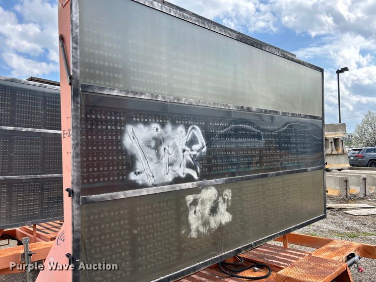 image for item EK4318 (3) Ver-Mac PCMS 1210 message board trailers