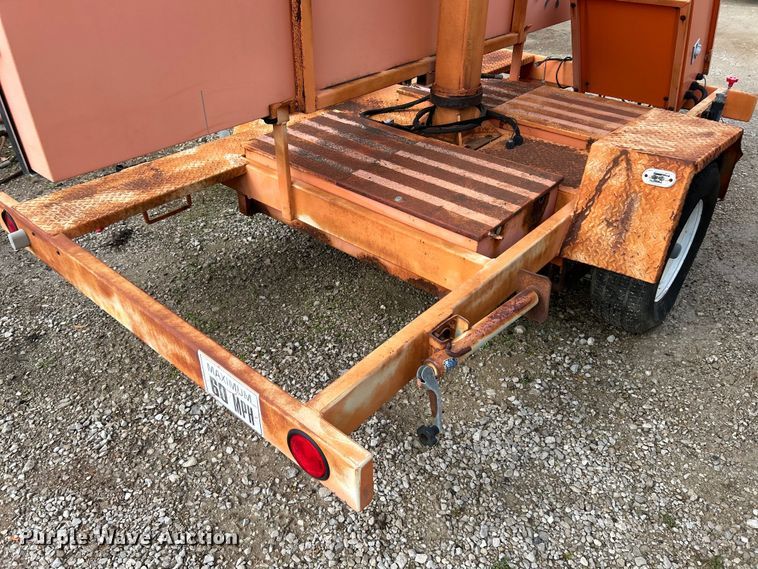 image for item EK4318 (3) Ver-Mac PCMS 1210 message board trailers