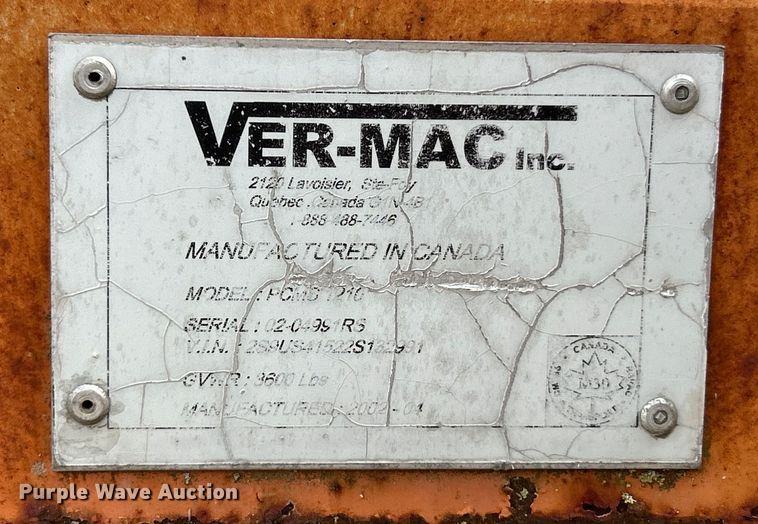 image for item EK4318 (3) Ver-Mac PCMS 1210 message board trailers