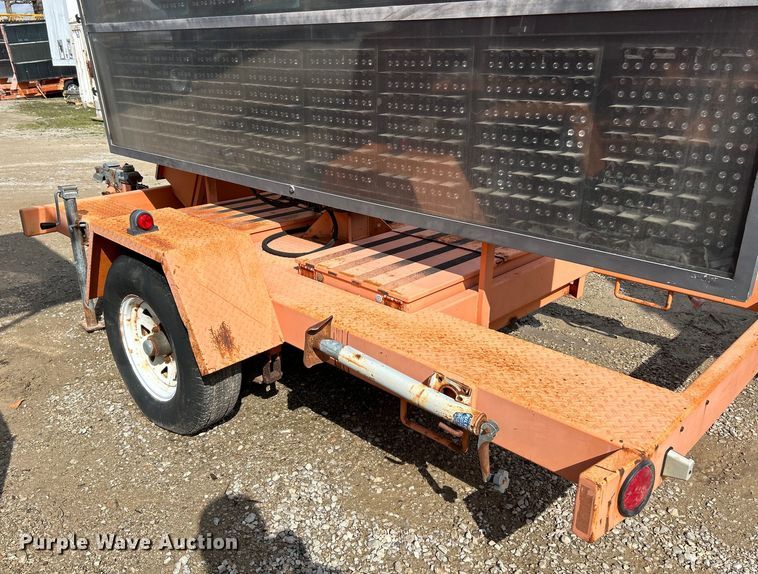 image for item EK4318 (3) Ver-Mac PCMS 1210 message board trailers