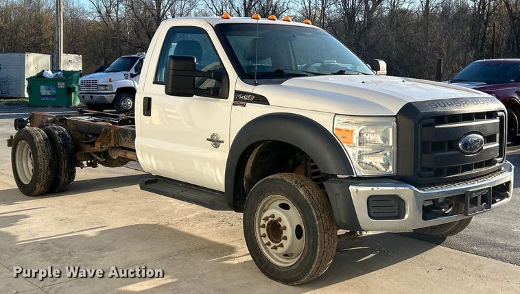 image for item EK4326 2015 Ford F550 Super Duty XL truck cab and chassis