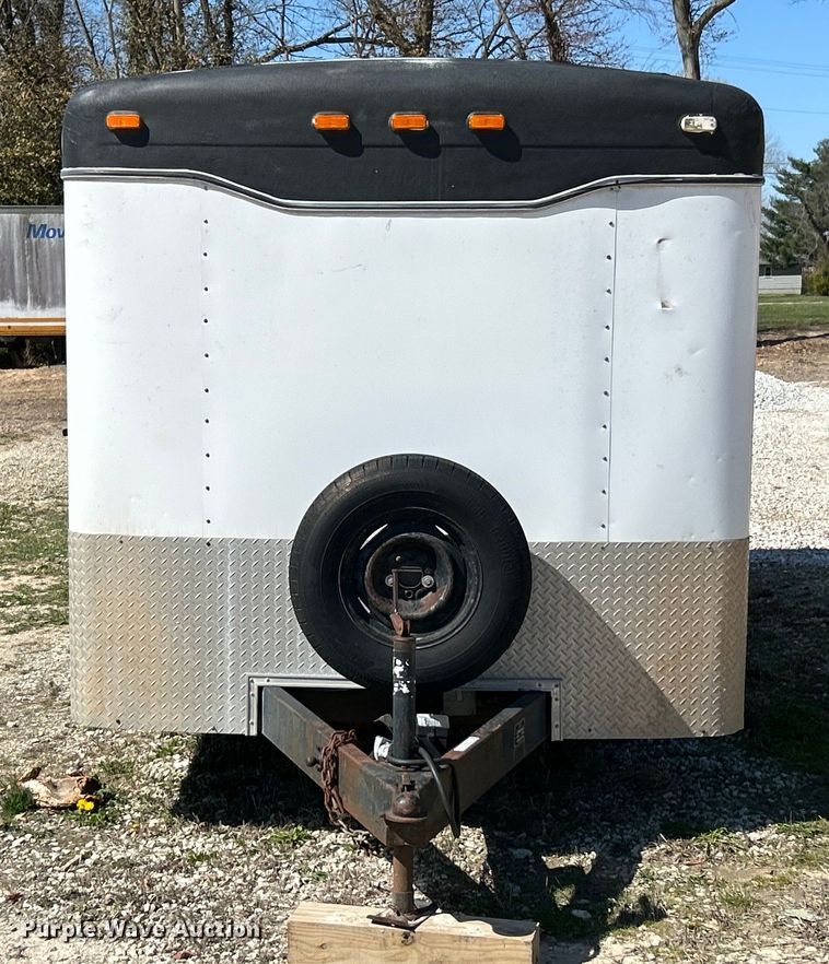 image for item EK4335 2001 Haulmark KLS7X16WT2 enclosed cargo trailer