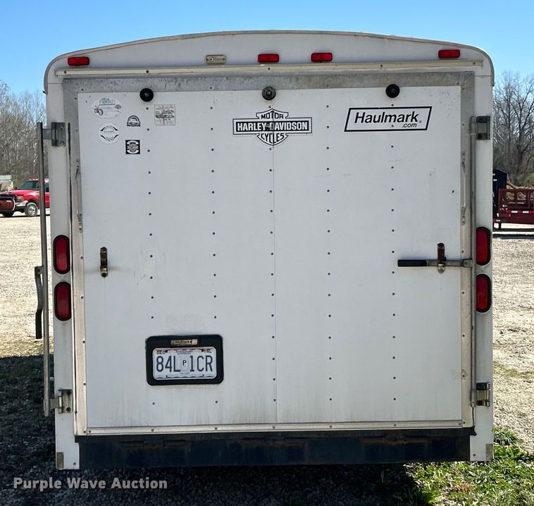 image for item EK4335 2001 Haulmark KLS7X16WT2 enclosed cargo trailer