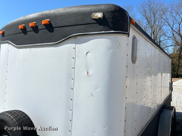 image for item EK4335 2001 Haulmark KLS7X16WT2 enclosed cargo trailer