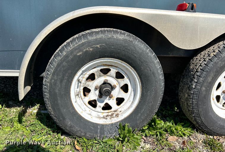 image for item EK4335 2001 Haulmark KLS7X16WT2 enclosed cargo trailer