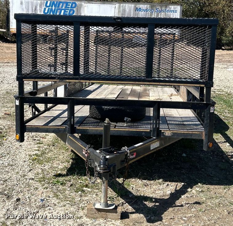image for item EK4336 2017 Heartland 20' Tandem utility trailer