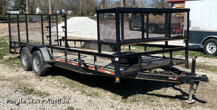 image for item EK4336 2017 Heartland 20' Tandem utility trailer