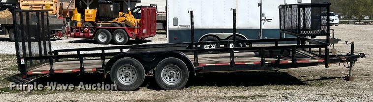 image for item EK4336 2017 Heartland 20' Tandem utility trailer
