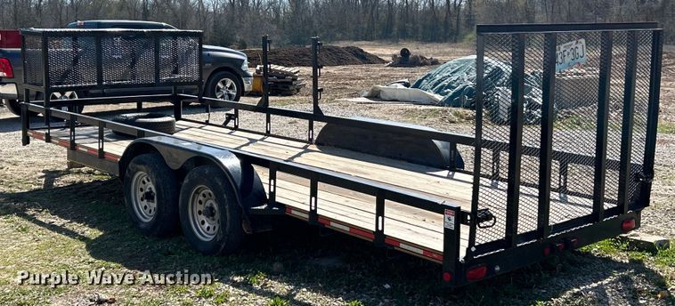 image for item EK4336 2017 Heartland 20' Tandem utility trailer