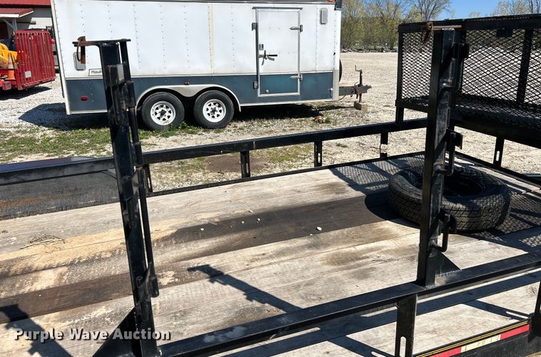 image for item EK4336 2017 Heartland 20' Tandem utility trailer