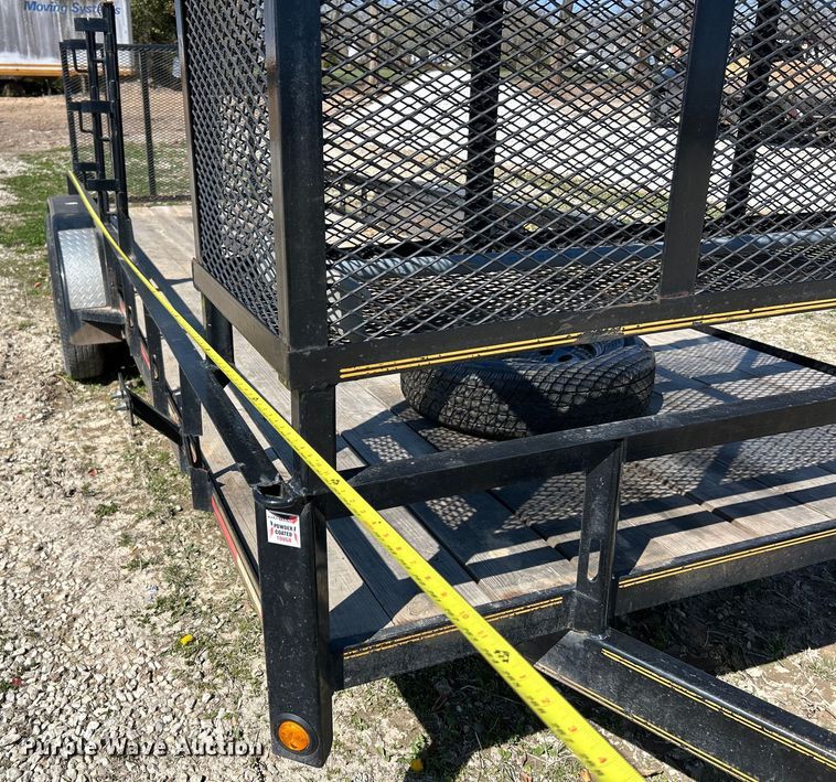 image for item EK4336 2017 Heartland 20' Tandem utility trailer