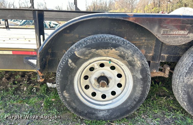 image for item EK4336 2017 Heartland 20' Tandem utility trailer
