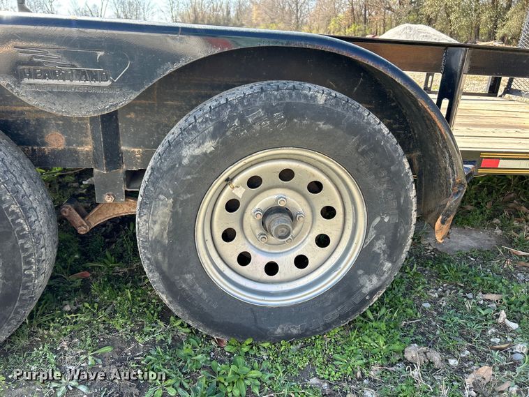 image for item EK4336 2017 Heartland 20' Tandem utility trailer