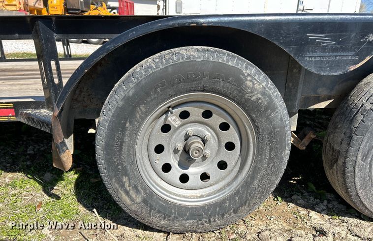 image for item EK4336 2017 Heartland 20' Tandem utility trailer