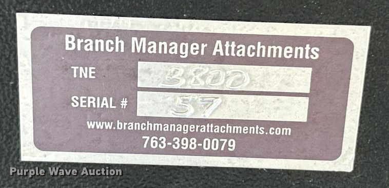 image for item EK4342 Branch Manager  3800 compact utility loader stump grinder