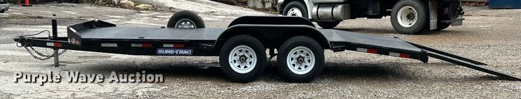 image for item EK4393 2017 Novae ST8218CHS-B-100 equipment trailer