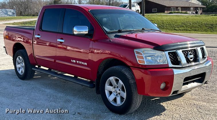 image for item EK4418 2005 Nissan  Titan LE Crew Cab pickup truck