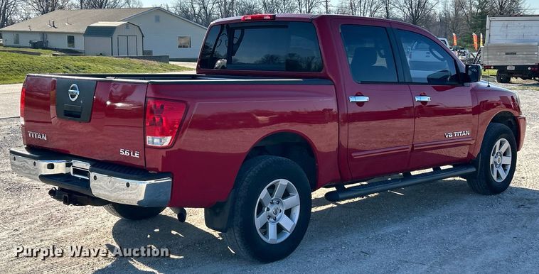 image for item EK4418 2005 Nissan  Titan LE Crew Cab pickup truck