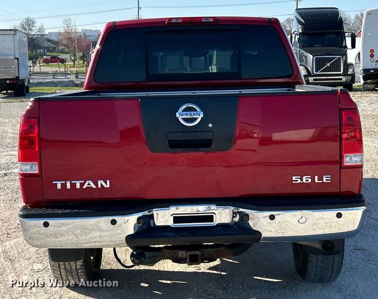 image for item EK4418 2005 Nissan  Titan LE Crew Cab pickup truck