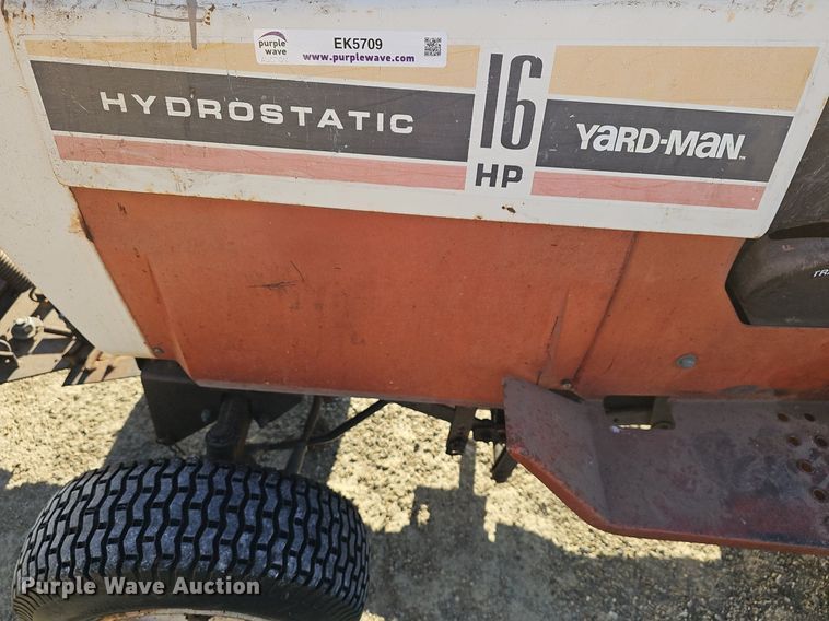 image for item EK5709 Yardman lawn tractor