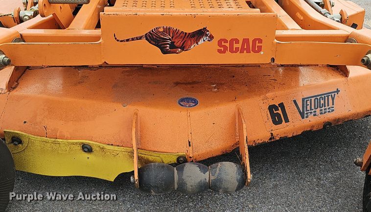 image for item IO9891 Scag Turf Tiger STT61V-29CH-EFI ZTR lawn mower