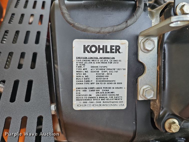 image for item IO9891 Scag Turf Tiger STT61V-29CH-EFI ZTR lawn mower