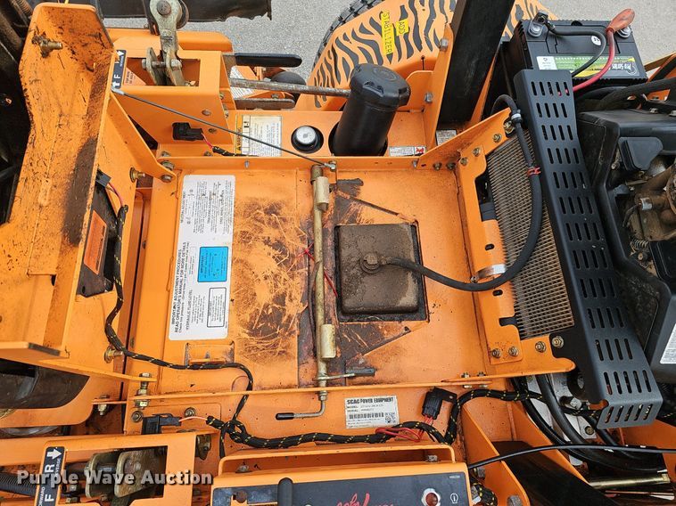 image for item IO9891 Scag Turf Tiger STT61V-29CH-EFI ZTR lawn mower