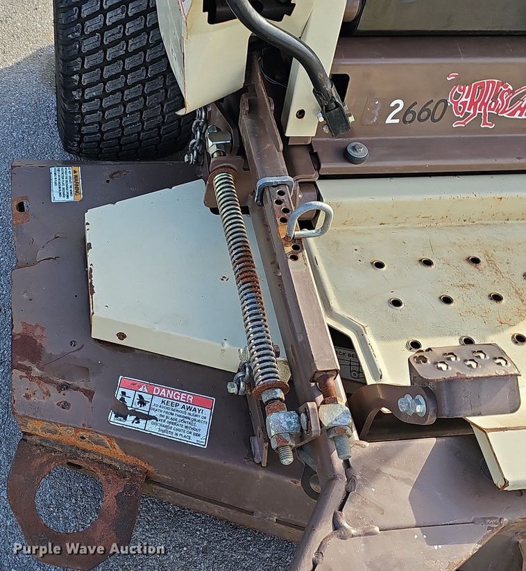 image for item IO9908 Grasshopper 329B ZTR lawn mower