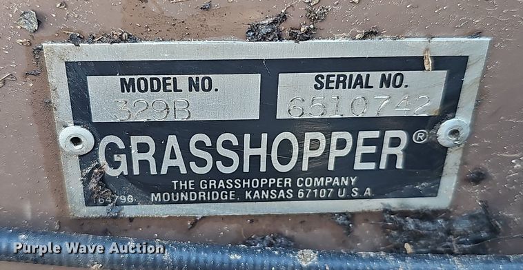 image for item IO9908 Grasshopper 329B ZTR lawn mower