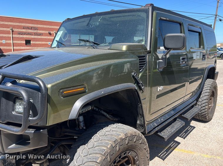 image for item KV9777 2003 Hummer H2 SUV