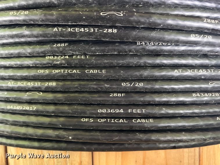 image for item LD9378 (10) spools of fiber optic cable