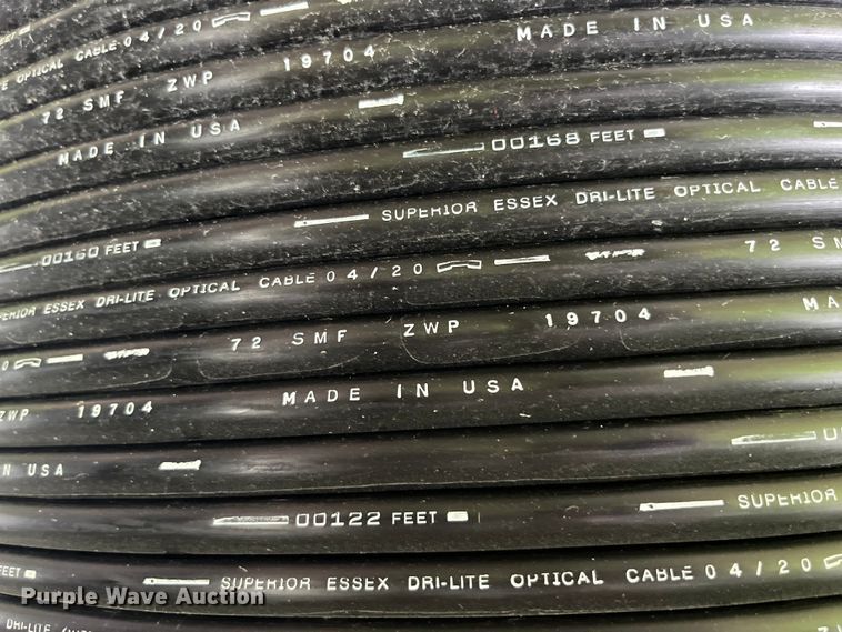image for item LD9378 (10) spools of fiber optic cable