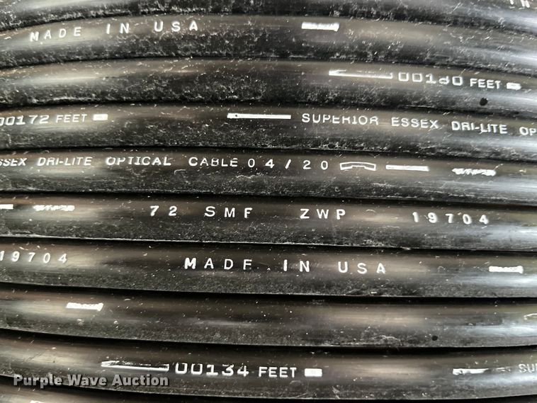 image for item LD9378 (10) spools of fiber optic cable