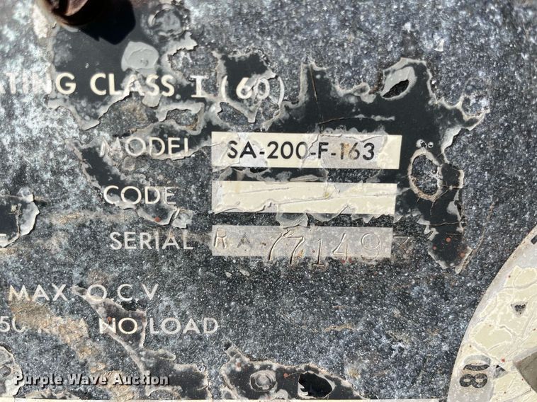 image for item LV9229 Lincoln SA-200 welding trailer