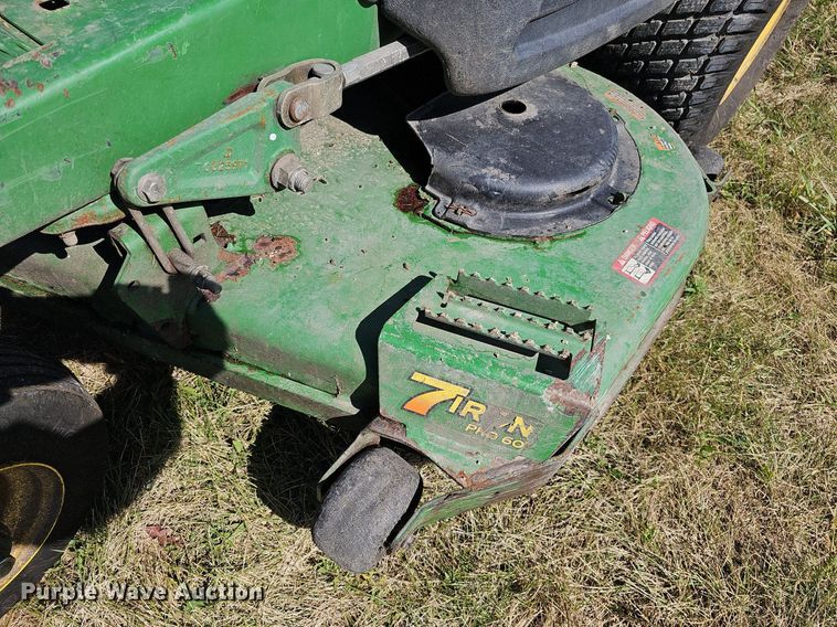 image for item MH9359 2009 John Deere Z925 ZTR lawn mower