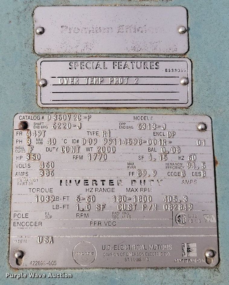 image for item MQ9713 Fairbanks Morse pump