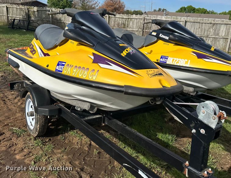 image for item NB9358 (2) 1998 Kawasaki 1100ZXi personal watercraft