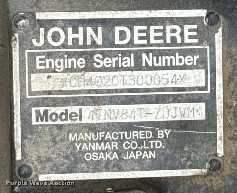 image for item ND9096 John Deere 1600 Turbo lawn mower