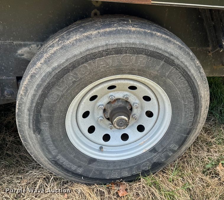 image for item ND9105 2021 Millertime equipment trailer