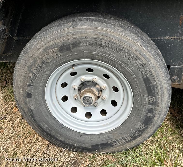 image for item ND9105 2021 Millertime equipment trailer