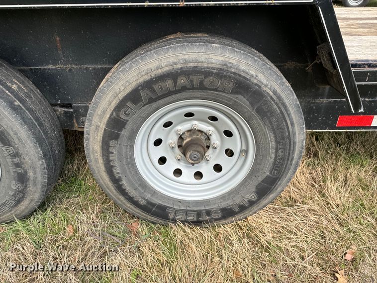 image for item ND9105 2021 Millertime equipment trailer