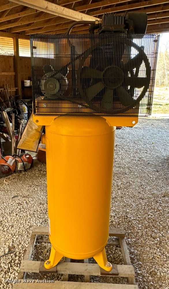 image for item ND9134 DeWalt DXCMV5076055 air compressor and Metal Pro iron worker 