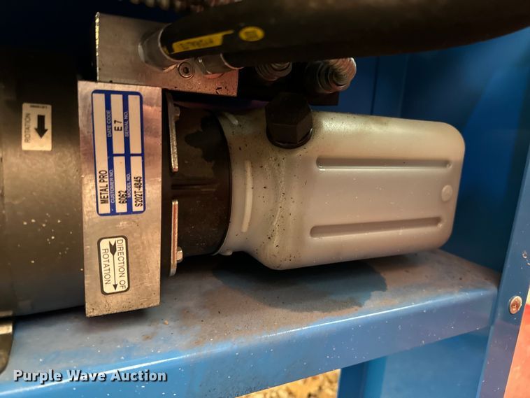 image for item ND9134 DeWalt DXCMV5076055 air compressor and Metal Pro iron worker 