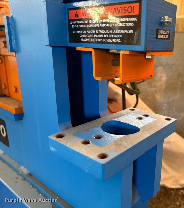 image for item ND9134 DeWalt DXCMV5076055 air compressor and Metal Pro iron worker 