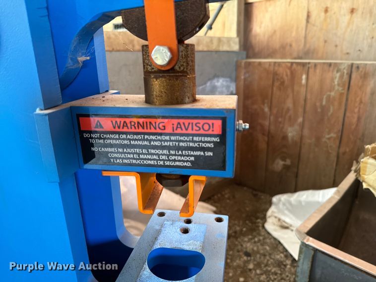 image for item ND9134 DeWalt DXCMV5076055 air compressor and Metal Pro iron worker 